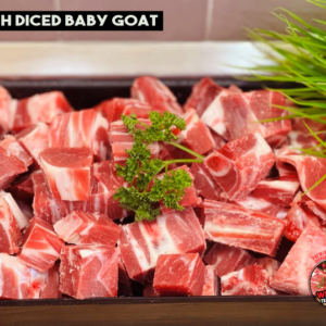 Fresh Diced Baby Goat