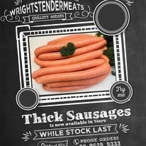 Thick Sausages