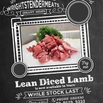 Lean Diced Lamb