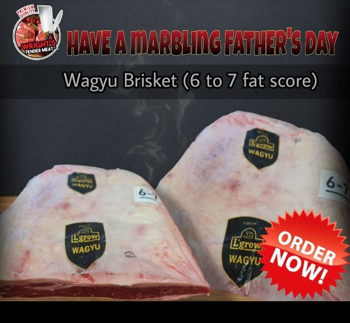 Wagyu Brisket (6 To 7 Fat Score)
